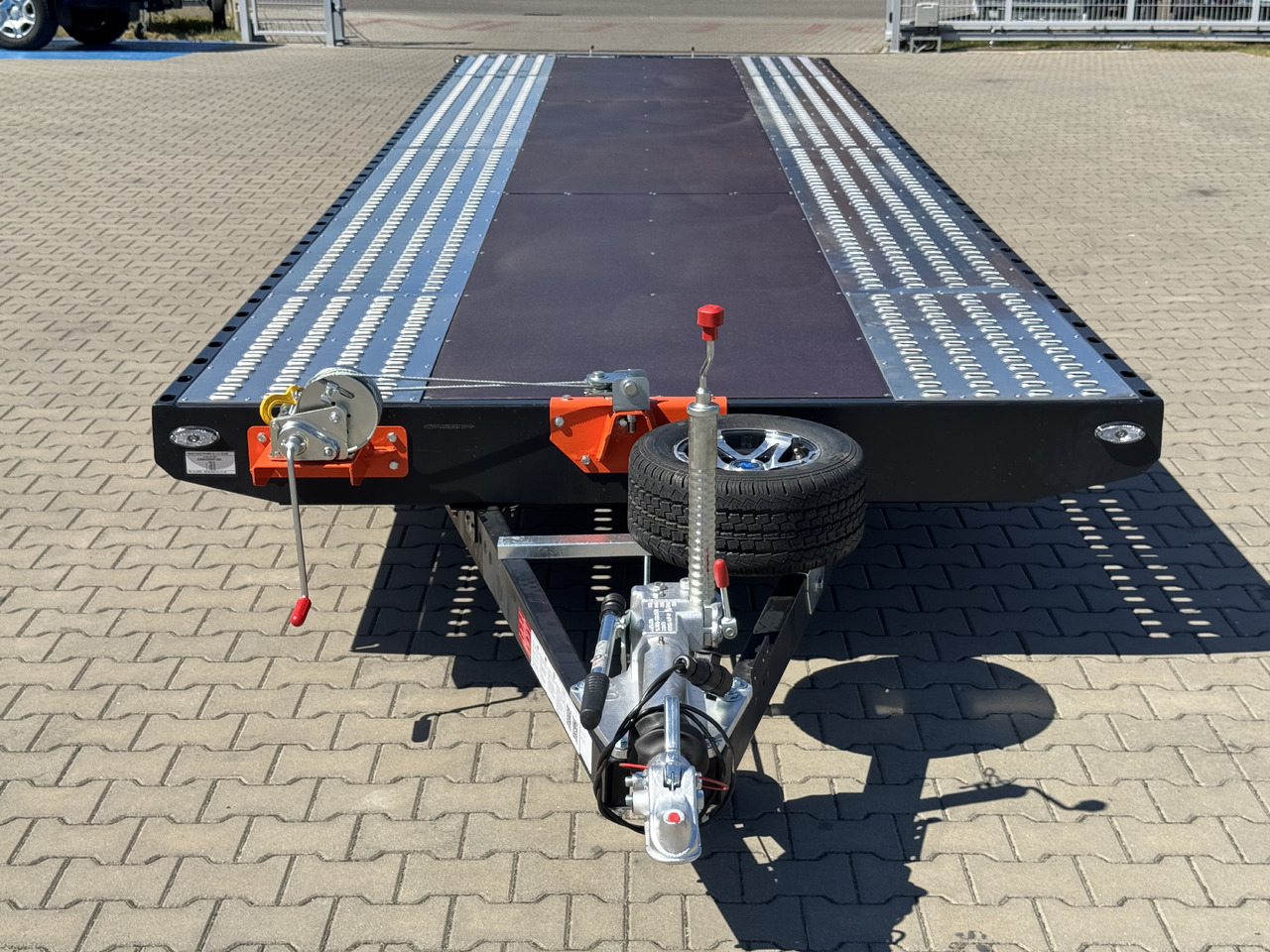 Trailer autotransporter baru NIEWIADÓW Indiana Premium Color 850 x 210 cm | 3500 kg: gambar 15