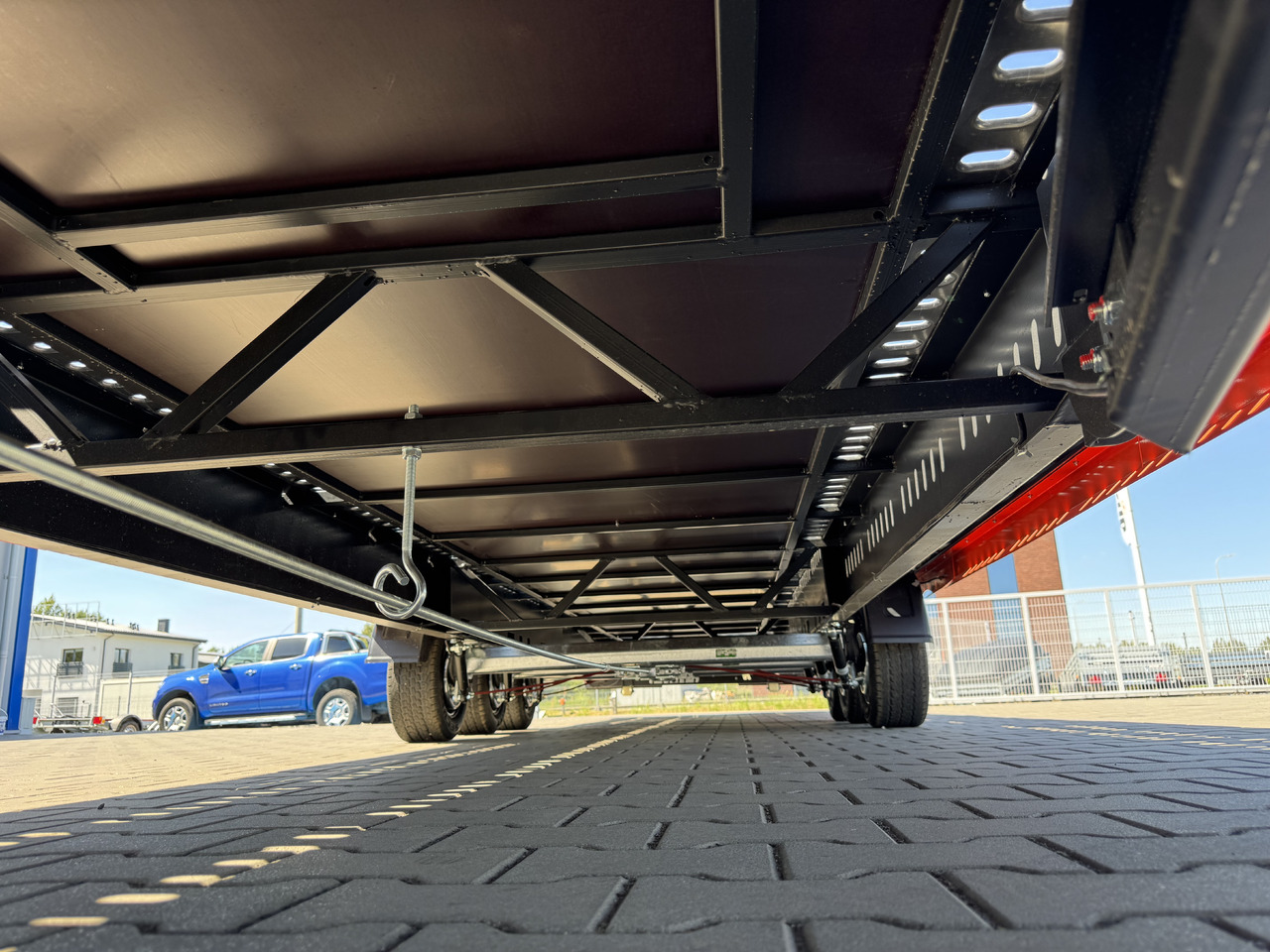Trailer autotransporter baru NIEWIADÓW Indiana Premium Color 850 x 210 cm | 3500 kg: gambar 23