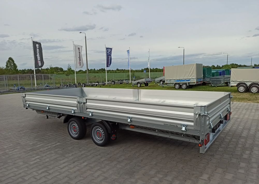 STEMA SHP O2 35-52-22.2 | 510x213 cm ALU 3,5T hamowana - Trailer flatbed: gambar 5 STEMA SHP O2 35-52-22.2 | 510x213 cm ALU 3,5T hamowana - Trailer flatbed: gambar 5
