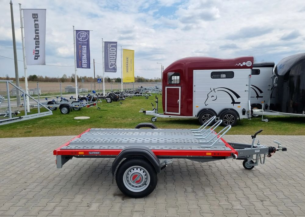 STEMA STM 02 10-25-15.1 red | 251x153 cm 3 motocykle | DMC 1000kg - Trailer sepeda motor: gambar 3 STEMA STM 02 10-25-15.1 red | 251x153 cm 3 motocykle | DMC 1000kg - Trailer sepeda motor: gambar 3