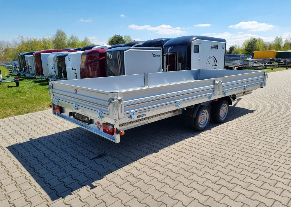 Stema Przyczepa 510x213 cm ALU 3,5T hamowana - Trailer flatbed: gambar 3 Stema Przyczepa 510x213 cm ALU 3,5T hamowana - Trailer flatbed: gambar 3