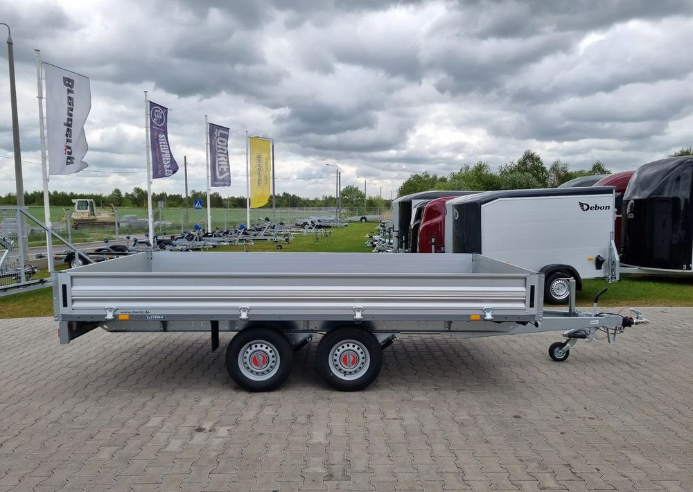 Stema SH O2 27-40-20.2 Przyczepa 401x203 cm 2,7T - Trailer flatbed: gambar 2 Stema SH O2 27-40-20.2 Przyczepa 401x203 cm 2,7T - Trailer flatbed: gambar 2