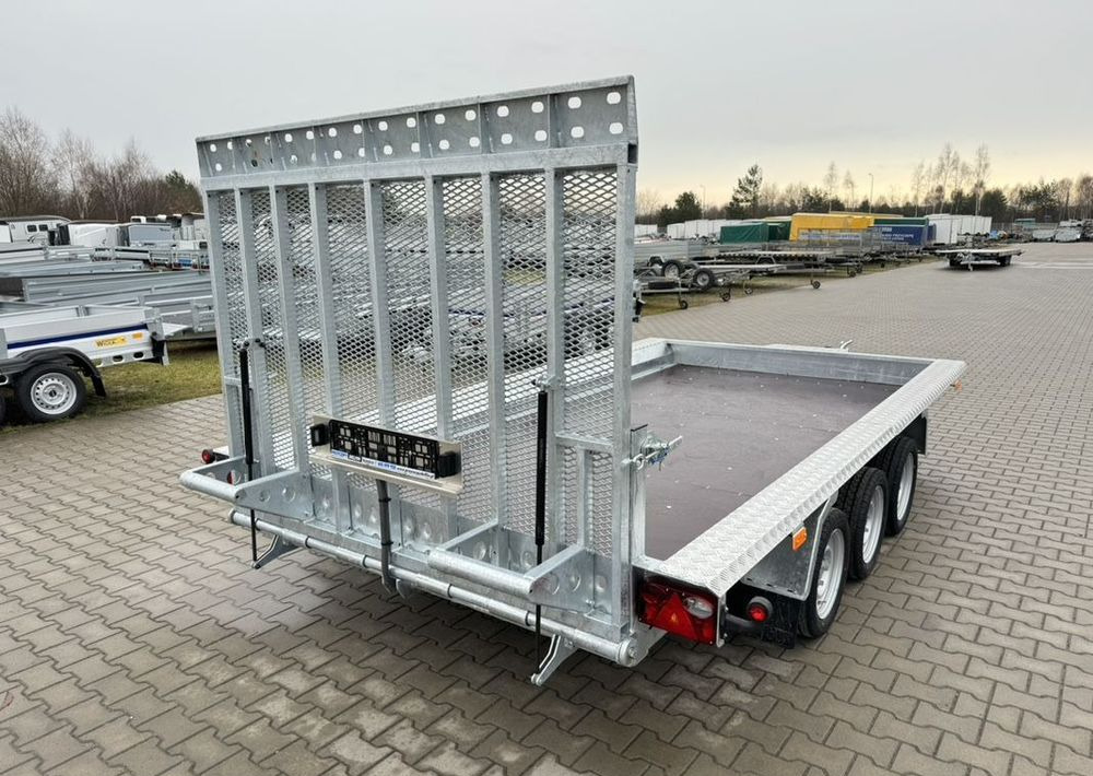 WIOLA B3540 MAX - 400 x 170 cm | 2546kg ładowności | trap stalowy | 3-osiowa budowlanka - Trailer untuk mesin konstruksi: gambar 5 WIOLA B3540 MAX - 400 x 170 cm | 2546kg ładowności | trap stalowy | 3-osiowa budowlanka - Trailer untuk mesin konstruksi: gambar 5