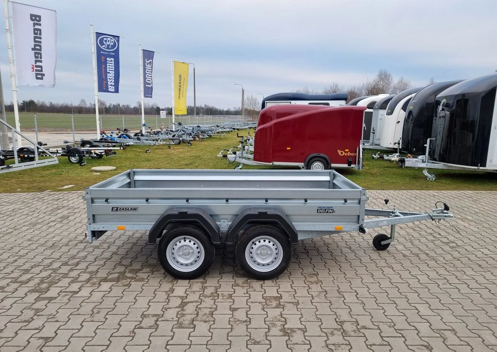 ZASŁAW 265T | 265 x 132 / 750 kg/ 2 osie / lekka przyczepa skrzyniowa - Trailer flatbed: gambar 2 ZASŁAW 265T | 265 x 132 / 750 kg/ 2 osie / lekka przyczepa skrzyniowa - Trailer flatbed: gambar 2