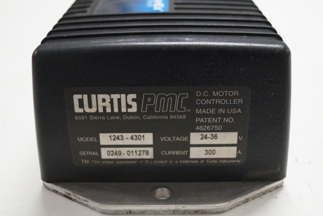 Curtis unknown | DC motor controller Curtis type 1243-4301 24-36V 300A sn. 0249- - ECU untuk Peralatan untuk menangani material: gambar 2 Curtis unknown | DC motor controller Curtis type 1243-4301 24-36V 300A sn. 0249- - ECU untuk Peralatan untuk menangani material: gambar 2