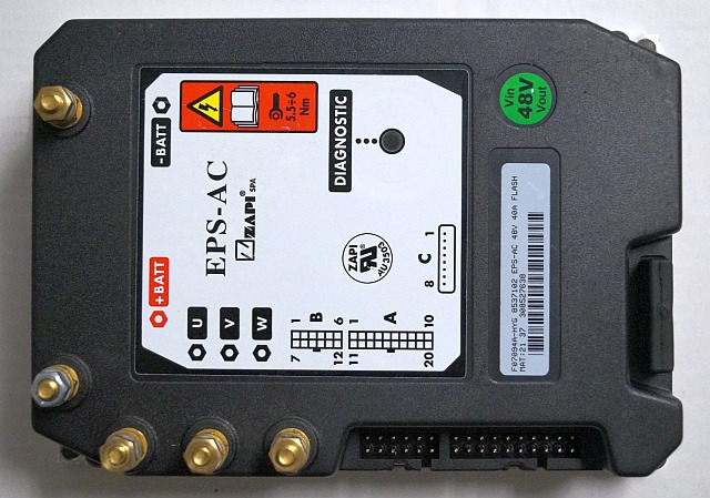 Hyster/Yale 8537102 | Controller Zapi EPS-AC F07094A-HYG 48V 40A Flash mat 21 37 - ECU untuk Peralatan untuk menangani material: gambar 1 Hyster/Yale 8537102 | Controller Zapi EPS-AC F07094A-HYG 48V 40A Flash mat 21 37 - ECU untuk Peralatan untuk menangani material: gambar 1