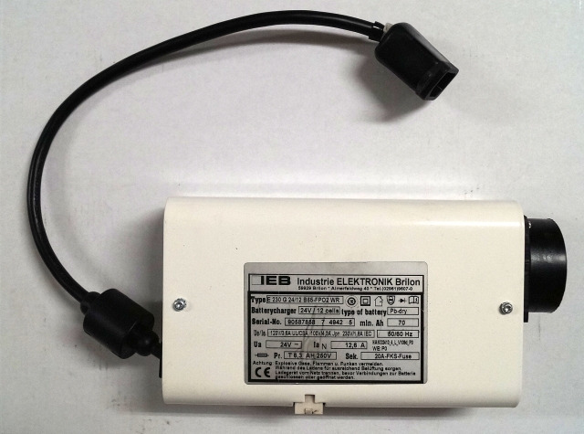 IEB 90587858 | IEB charger EFG 230 G 24/12 B65-FP02 WR 24V12,6A 220V 50/60Hz fro - Baterai untuk Peralatan untuk menangani material: gambar 1 IEB 90587858 | IEB charger EFG 230 G 24/12 B65-FP02 WR 24V12,6A 220V 50/60Hz fro - Baterai untuk Peralatan untuk menangani material: gambar 1