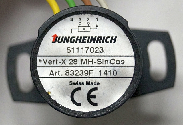 Jungheinrich 51117023 | Sinus Cosinus sensor steering - Sensor untuk Peralatan untuk menangani material: gambar 4 Jungheinrich 51117023 | Sinus Cosinus sensor steering - Sensor untuk Peralatan untuk menangani material: gambar 4