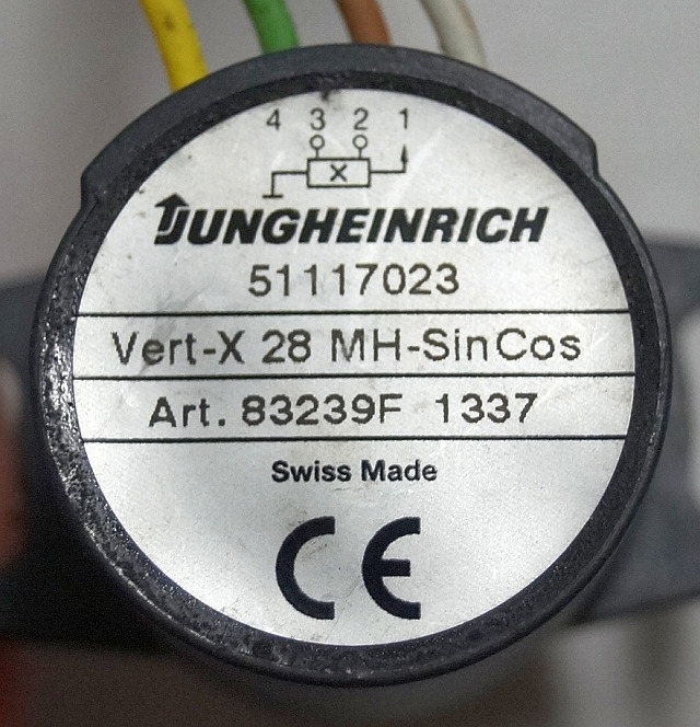 Jungheinrich 51117023 | Sinus Cosinus sensor steering - Sensor untuk Peralatan untuk menangani material: gambar 4 Jungheinrich 51117023 | Sinus Cosinus sensor steering - Sensor untuk Peralatan untuk menangani material: gambar 4