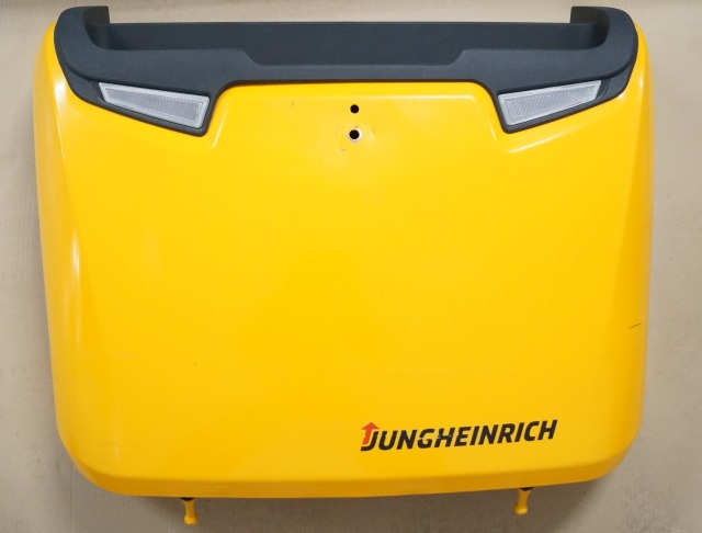 Jungheinrich 51343938 | Front engine cover complete with 51302195 Top cover with Front engine cover complete with 51302195 Top cover with reflectors for ECE225 from year 2016 - Tubuh dan eksterior untuk Peralatan untuk menangani material: gambar 1 Jungheinrich 51343938 | Front engine cover complete with 51302195 Top cover with Front engine cover complete with 51302195 Top cover with reflectors for ECE225 from year 2016 - Tubuh dan eksterior untuk Peralatan untuk menangani material: gambar 1