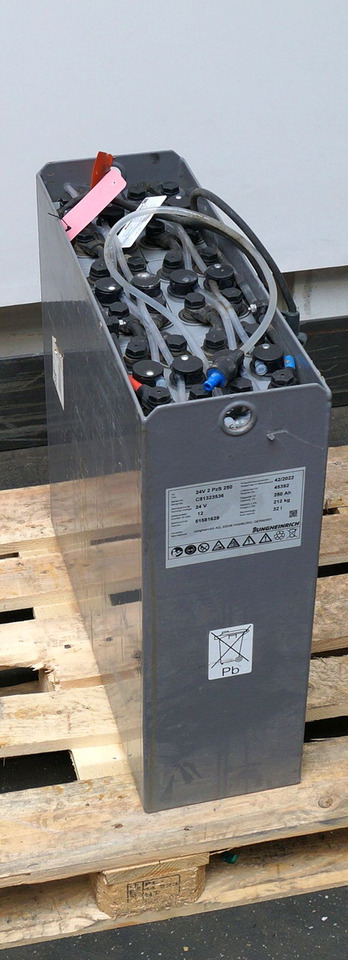 Jungheinrich unknown | Battery 24 2PZS250 year 2022 weight 212 kg sn. C81323536 - Baterai untuk Peralatan untuk menangani material: gambar 1 Jungheinrich unknown | Battery 24 2PZS250 year 2022 weight 212 kg sn. C81323536 - Baterai untuk Peralatan untuk menangani material: gambar 1