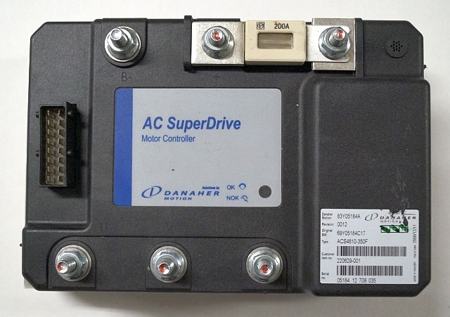Toyota/BT 220629-001 | Danaher motion AC Superdrive motor controller 83Y05184A A - ECU untuk Peralatan untuk menangani material: gambar 1 Toyota/BT 220629-001 | Danaher motion AC Superdrive motor controller 83Y05184A A - ECU untuk Peralatan untuk menangani material: gambar 1