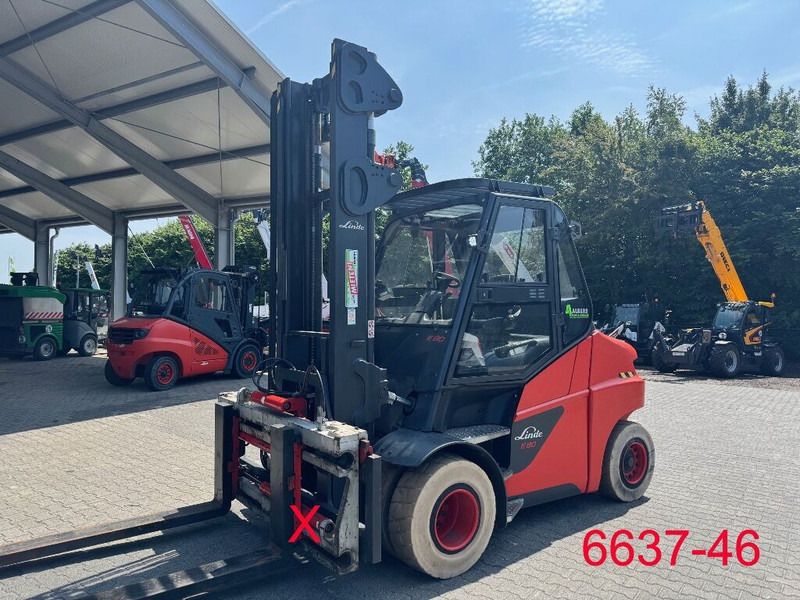 Linde E 80 - 01 / 900 - Forklift listrik: gambar 1 Linde E 80 - 01 / 900 - Forklift listrik: gambar 1