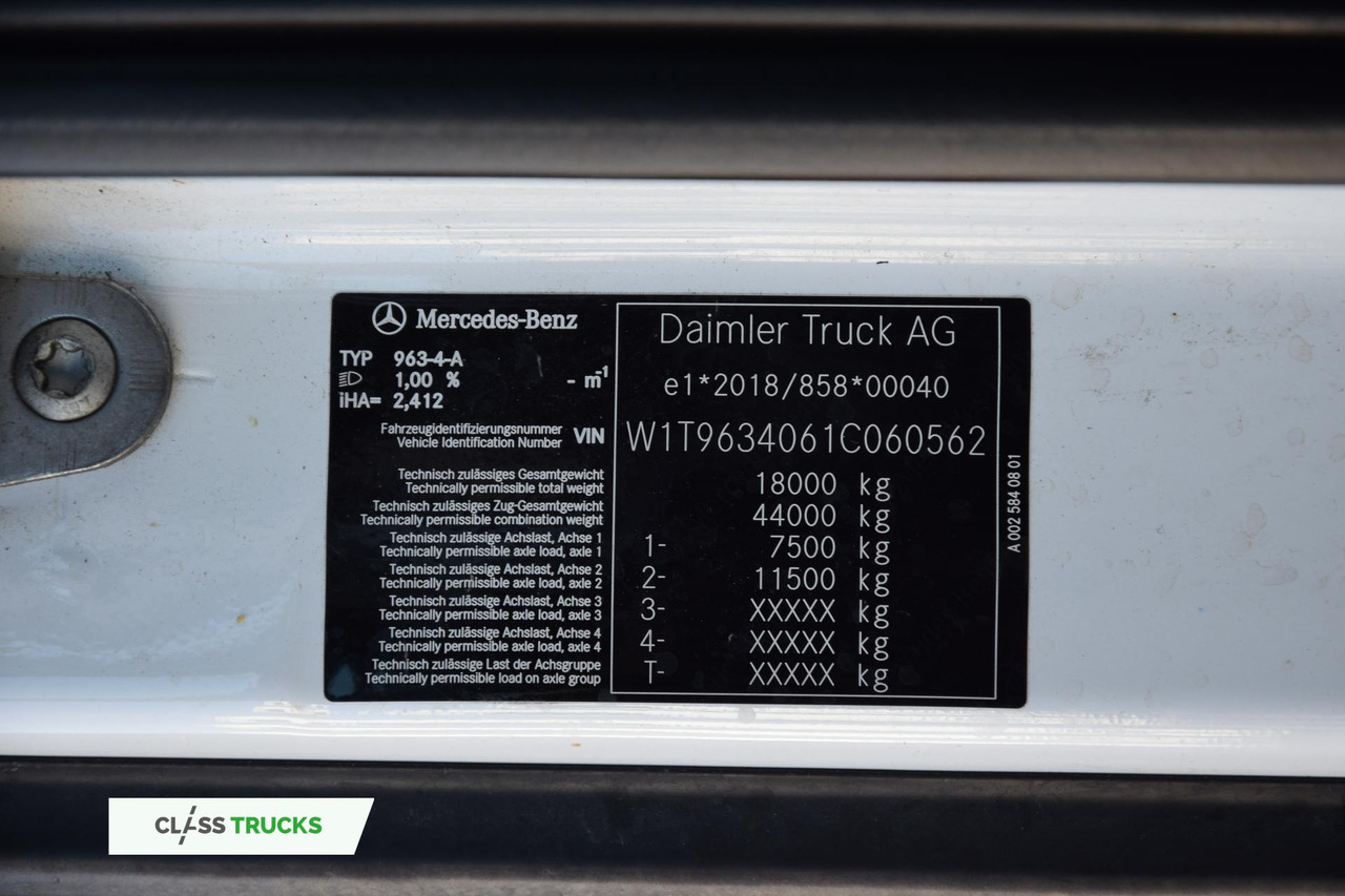 Tractor head Mercedes-Benz Actros 5 1845 BigSpace: gambar 17 Tractor head Mercedes-Benz Actros 5 1845 BigSpace: gambar 17
