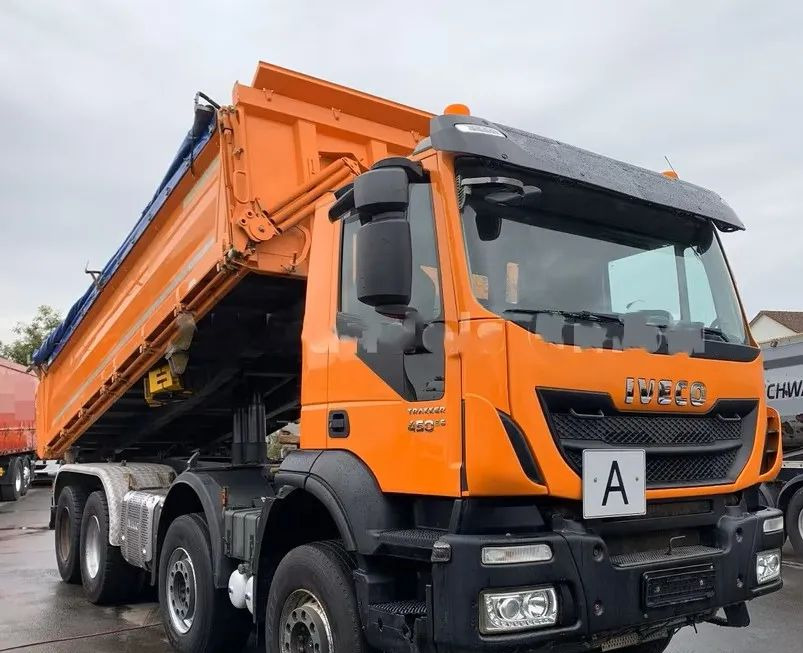 Iveco Trakker 450 E6 / BB/ 8x4 / Wywrotka Meiller 3-stronna / Bordmatik / Automat / Retarder - Truk jungkit: gambar 3 Iveco Trakker 450 E6 / BB/ 8x4 / Wywrotka Meiller 3-stronna / Bordmatik / Automat / Retarder - Truk jungkit: gambar 3