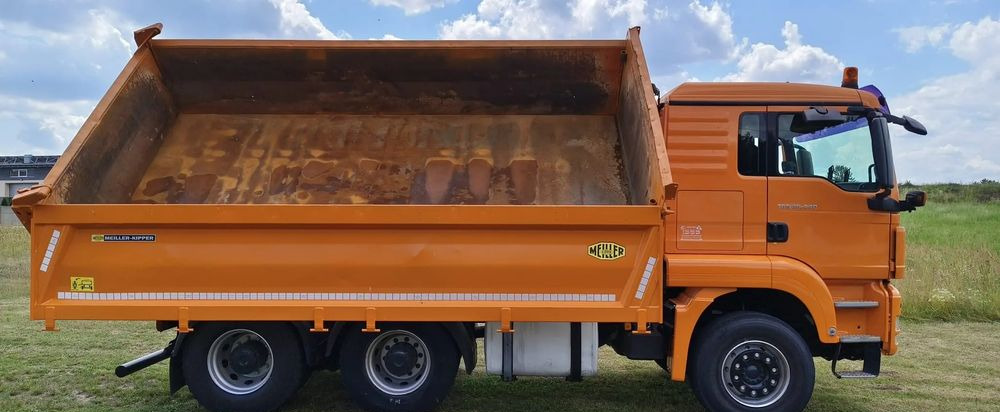 MAN TGS 26.440 | 6x4 | Retarder | Wywrotka Meiller trójstronna | Euro 5 | - Truk jungkit: gambar 4 MAN TGS 26.440 | 6x4 | Retarder | Wywrotka Meiller trójstronna | Euro 5 | - Truk jungkit: gambar 4