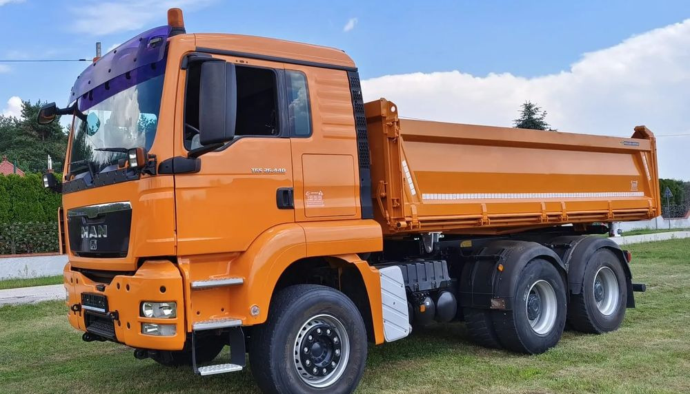 MAN TGS 26.440 | 6x4 | Retarder | Wywrotka Meiller trójstronna | Euro 5 | - Truk jungkit: gambar 5 MAN TGS 26.440 | 6x4 | Retarder | Wywrotka Meiller trójstronna | Euro 5 | - Truk jungkit: gambar 5