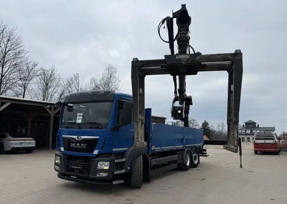 MAN TGS 26.460 | Palfinger PK20.501L | 2 wysuwy | Euro 6 | 2019 | 125 tys. km! - Truk derek, Truk flatbed: gambar 1 MAN TGS 26.460 | Palfinger PK20.501L | 2 wysuwy | Euro 6 | 2019 | 125 tys. km! - Truk derek, Truk flatbed: gambar 1