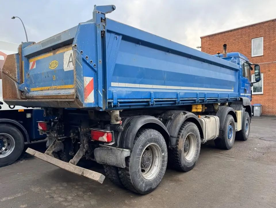 MAN TGS 35.440/ 8X4 / BB / Meiller 3-stronny wywrotka / Bordmatik / Euro6 / Retarder - Truk jungkit: gambar 2 MAN TGS 35.440/ 8X4 / BB / Meiller 3-stronny wywrotka / Bordmatik / Euro6 / Retarder - Truk jungkit: gambar 2