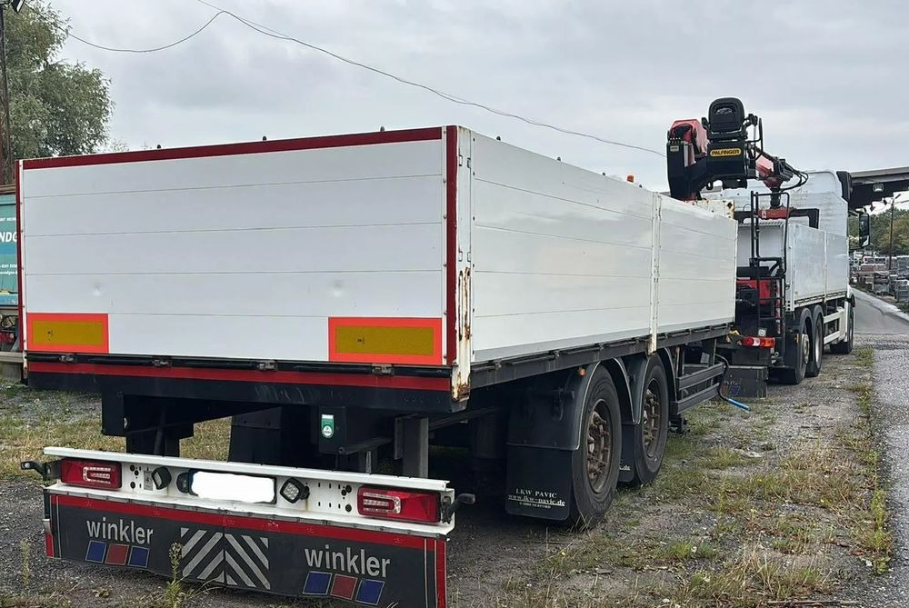 Mercedes-Benz ACTROS 2545 / 6x2 / HDS Palfinger PK 20.501 sterowany radiowo / Przyczepa w zestawie / Euro6/ Przebieg 340 000km - Truk flatbed, Truk derek: gambar 4 Mercedes-Benz ACTROS 2545 / 6x2 / HDS Palfinger PK 20.501 sterowany radiowo / Przyczepa w zestawie / Euro6/ Przebieg 340 000km - Truk flatbed, Truk derek: gambar 4