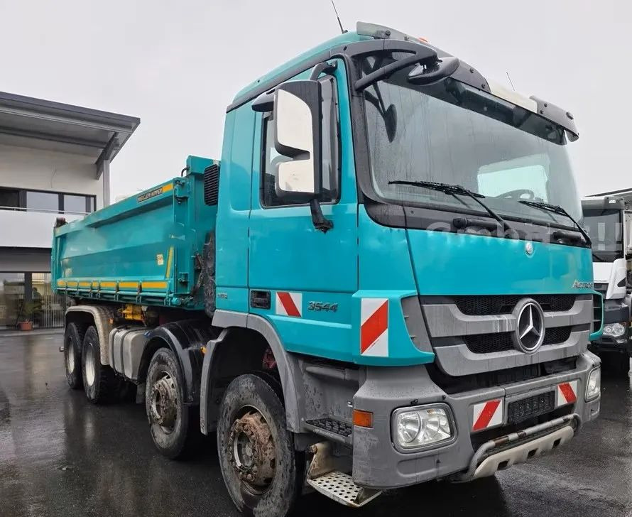 Mercedes-Benz Actros 3544 / 4144 •EPS •Wywrotka trójstronna • 8x4 • Meiller BORDMATIK • Euro5 • - Truk jungkit: gambar 4 Mercedes-Benz Actros 3544 / 4144 •EPS •Wywrotka trójstronna • 8x4 • Meiller BORDMATIK • Euro5 • - Truk jungkit: gambar 4