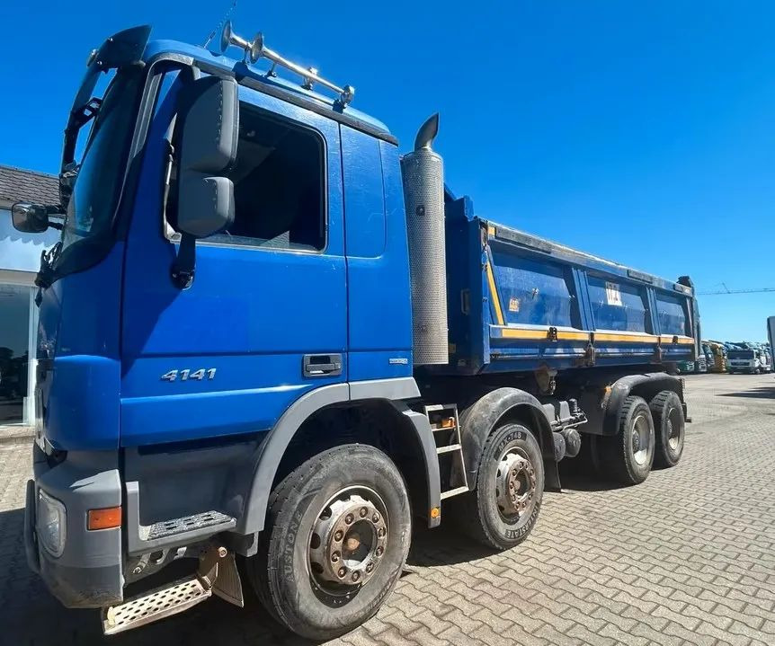 Mercedes-Benz Actros 4141 K 8x4 / Meiller Trójstronna Wywrotka / Automat / Euro 5 / Klima / 36T DMC - Truk jungkit: gambar 2 Mercedes-Benz Actros 4141 K 8x4 / Meiller Trójstronna Wywrotka / Automat / Euro 5 / Klima / 36T DMC - Truk jungkit: gambar 2