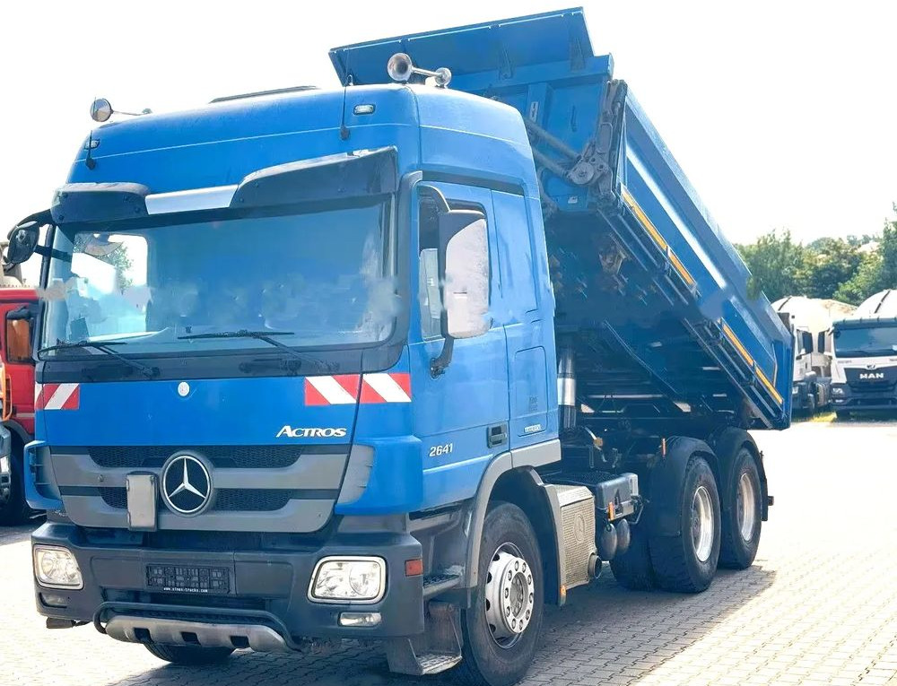 Mercedes-Benz Actros 6x4 / Meiller Trójstronny Wywrot / Bordmatic/ Retarder/ Euro 5/ Klimatyzacja - Truk jungkit: gambar 1 Mercedes-Benz Actros 6x4 / Meiller Trójstronny Wywrot / Bordmatic/ Retarder/ Euro 5/ Klimatyzacja - Truk jungkit: gambar 1