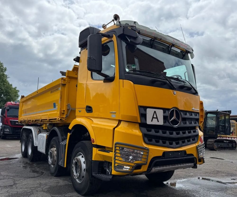 Mercedes-Benz Arocs 4151 8x4 • Retarder • Meiller Bordmatik • Euro 6c - Truk jungkit: gambar 2 Mercedes-Benz Arocs 4151 8x4 • Retarder • Meiller Bordmatik • Euro 6c - Truk jungkit: gambar 2