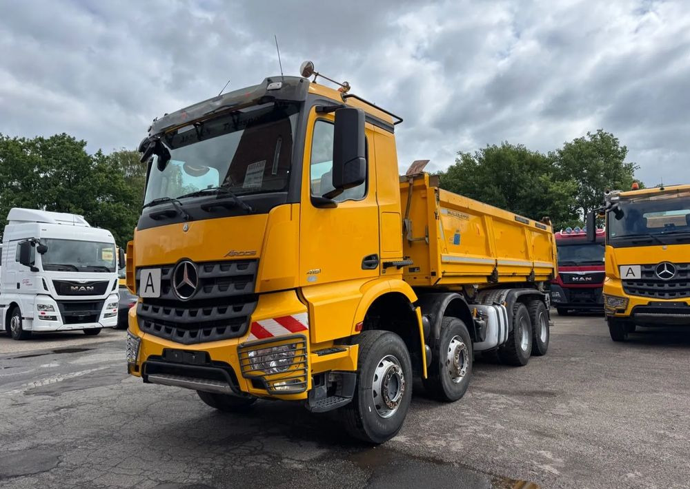 Mercedes-Benz Arocs 4151 8x4 • Retarder • Meiller Bordmatik • Euro 6c - Truk jungkit: gambar 1 Mercedes-Benz Arocs 4151 8x4 • Retarder • Meiller Bordmatik • Euro 6c - Truk jungkit: gambar 1
