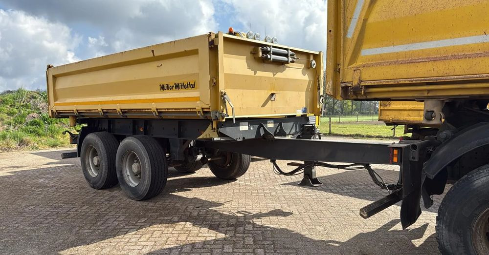 Trailer jungkit Miller Przyczepa Tandem R180 / Kiper Wywrotka x3 /Bordmatic-Manual/VIN:WMM000000C0056248/ 2013: gambar 1