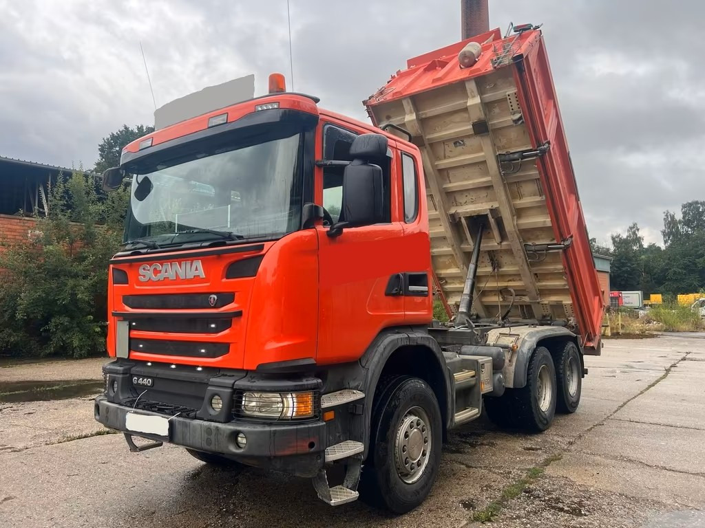 Scania G440 6x4 Meiller Kipper | Retarder | Euro 5 | Bordmatic - Truk jungkit: gambar 1 Scania G440 6x4 Meiller Kipper | Retarder | Euro 5 | Bordmatic - Truk jungkit: gambar 1