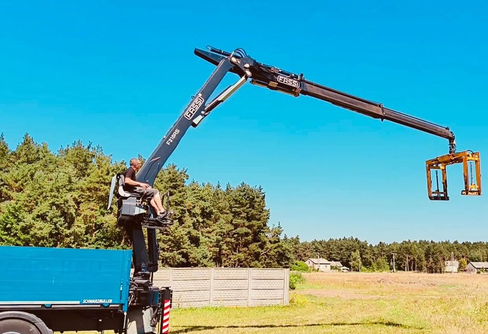 Scania R 500 6x2 z żurawiem Fassi F 215 AS – 2019 – Euro 6 –Retarder -Oś skrętna - Gotowa do pracy! - Truk derek, Truk flatbed: gambar 5 Scania R 500 6x2 z żurawiem Fassi F 215 AS – 2019 – Euro 6 –Retarder -Oś skrętna - Gotowa do pracy! - Truk derek, Truk flatbed: gambar 5