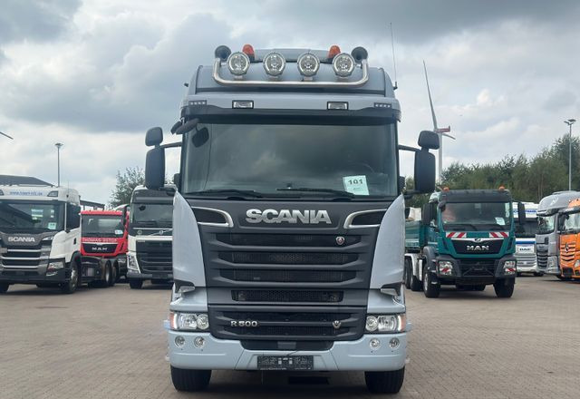 Scania R500 V8 6x2 |platforma budowlana z HDS FASSI F235 sterowanie radiowe | Euro5| Oś tylna: podnoszona i skrętna - Truk flatbed, Truk derek: gambar 3 Scania R500 V8 6x2 |platforma budowlana z HDS FASSI F235 sterowanie radiowe | Euro5| Oś tylna: podnoszona i skrętna - Truk flatbed, Truk derek: gambar 3