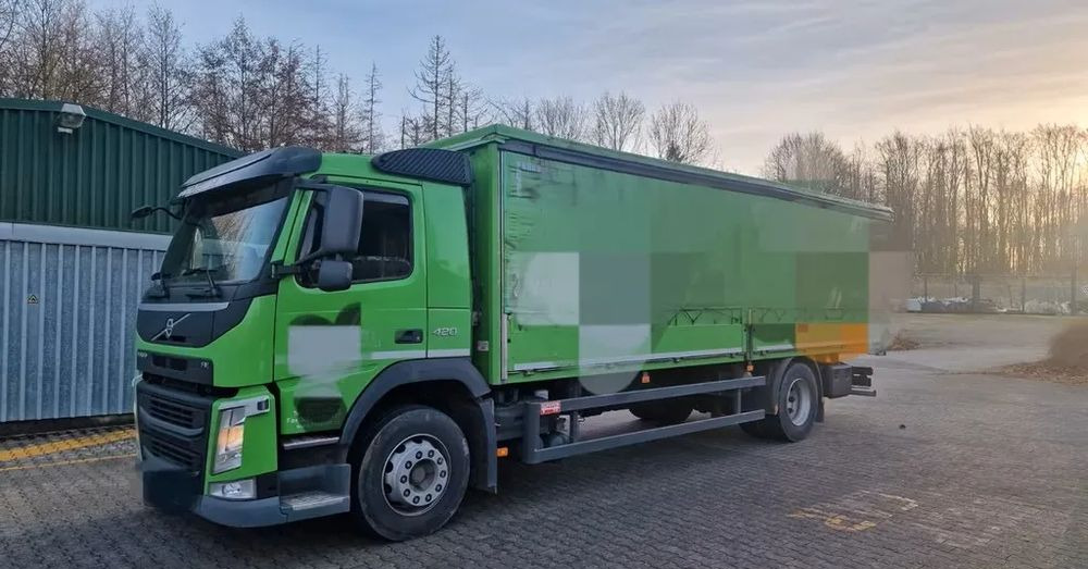 Volvo FM 420 – zabudowa + plandeka / Automatyczna skrzynia / Euro 6 / Zawieszenie pneumatyczne/ 4x2/ - Truk dengan terpal samping: gambar 2 Volvo FM 420 – zabudowa + plandeka / Automatyczna skrzynia / Euro 6 / Zawieszenie pneumatyczne/ 4x2/ - Truk dengan terpal samping: gambar 2