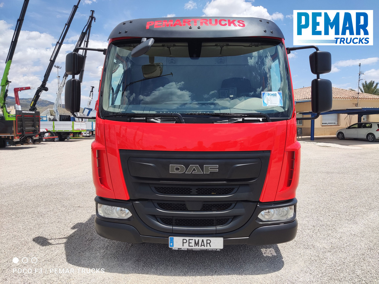 DAF LF 210 GRUA CAJA FIJA - Truk flatbed, Truk derek: gambar 3 DAF LF 210 GRUA CAJA FIJA - Truk flatbed, Truk derek: gambar 3
