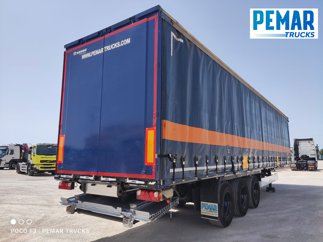 KRONE SD TAUTLINER PLATAFORMA ELEVADORA - Semi-trailer dengan terpal samping: gambar 5 KRONE SD TAUTLINER PLATAFORMA ELEVADORA - Semi-trailer dengan terpal samping: gambar 5