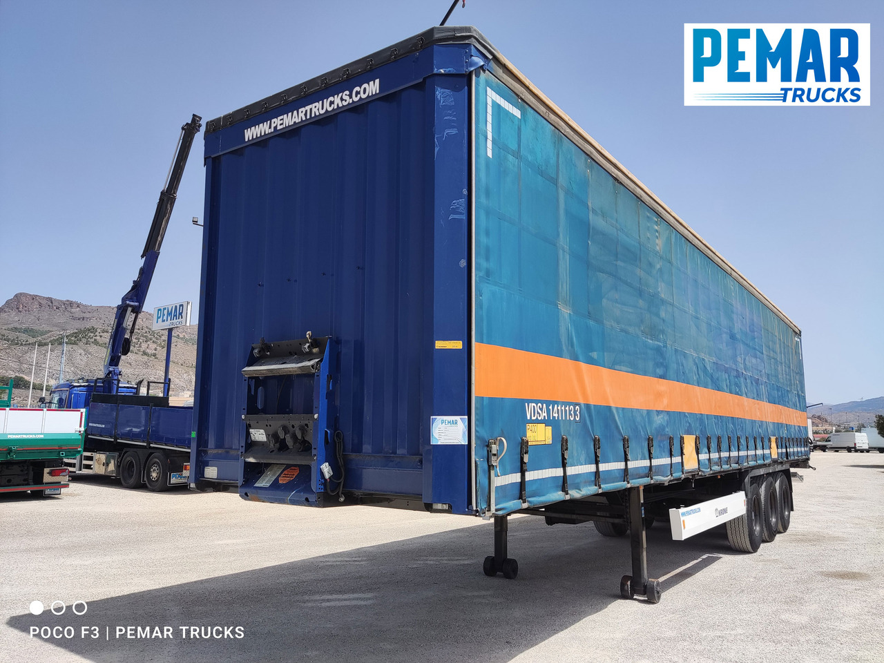 KRONE SD TAUTLINER PLATAFORMA ELEVADORA - Semi-trailer dengan terpal samping: gambar 1 KRONE SD TAUTLINER PLATAFORMA ELEVADORA - Semi-trailer dengan terpal samping: gambar 1