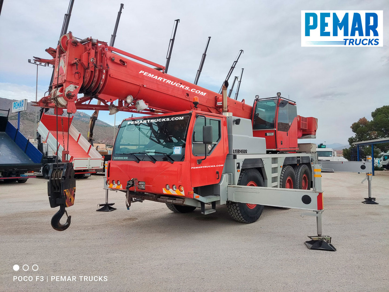 LIEBHERR LTM 1045-1 AUTOGRUA 6X4 - Derek bergerak: gambar 1 LIEBHERR LTM 1045-1 AUTOGRUA 6X4 - Derek bergerak: gambar 1