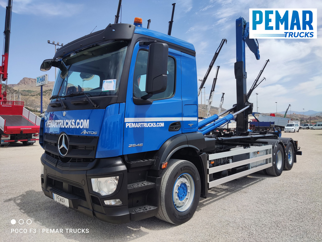 MERCEDES-BENZ ANTOS 2546 6X2 MULTILIFT - Pengangkut kontainer/ Container truck: gambar 1 MERCEDES-BENZ ANTOS 2546 6X2 MULTILIFT - Pengangkut kontainer/ Container truck: gambar 1