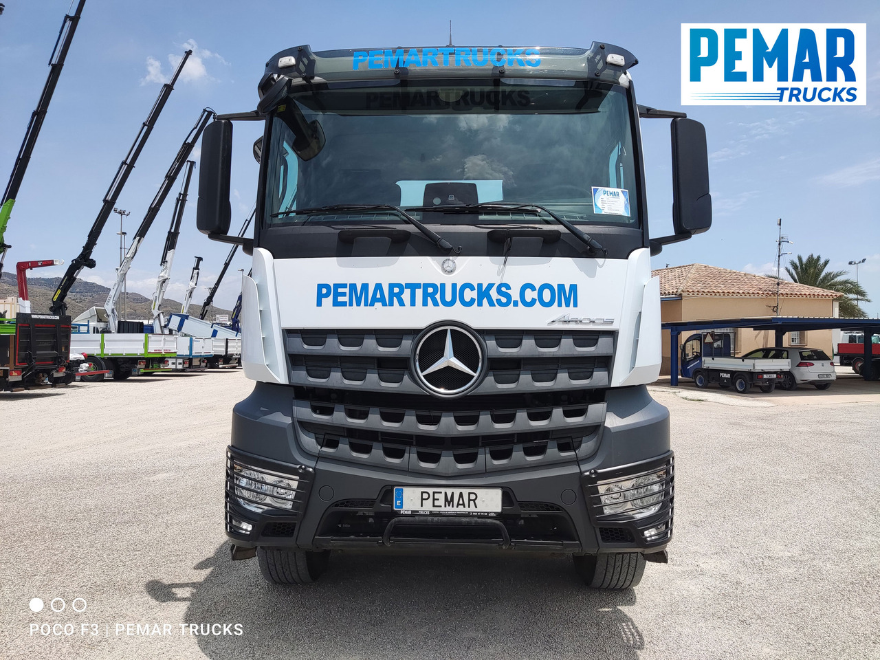 MERCEDES-BENZ AROCS 1845 PORTACONTENEDOR CADENAS - Truk skip loader: gambar 3 MERCEDES-BENZ AROCS 1845 PORTACONTENEDOR CADENAS - Truk skip loader: gambar 3