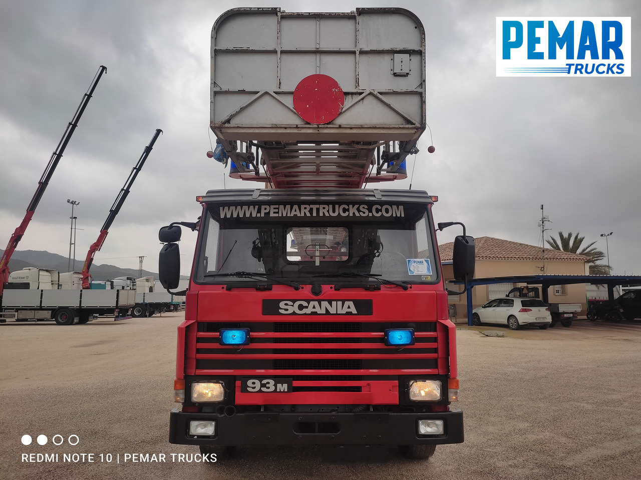 SCANIA G93 250 ESCALERA BOMBEROS - Truk pemadam kebakaran: gambar 3 SCANIA G93 250 ESCALERA BOMBEROS - Truk pemadam kebakaran: gambar 3