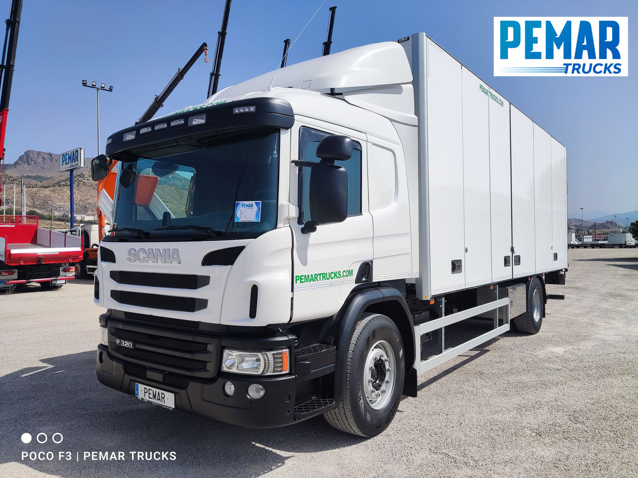SCANIA P 320 CAJA CERRADA 18T EURO 6 - Truk box: gambar 1 SCANIA P 320 CAJA CERRADA 18T EURO 6 - Truk box: gambar 1