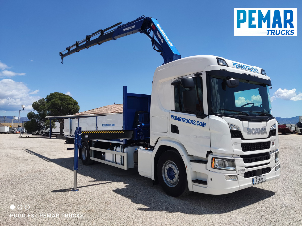 SCANIA P 370 GRUA CAJA FIJA 18T - Truk derek: gambar 3 SCANIA P 370 GRUA CAJA FIJA 18T - Truk derek: gambar 3