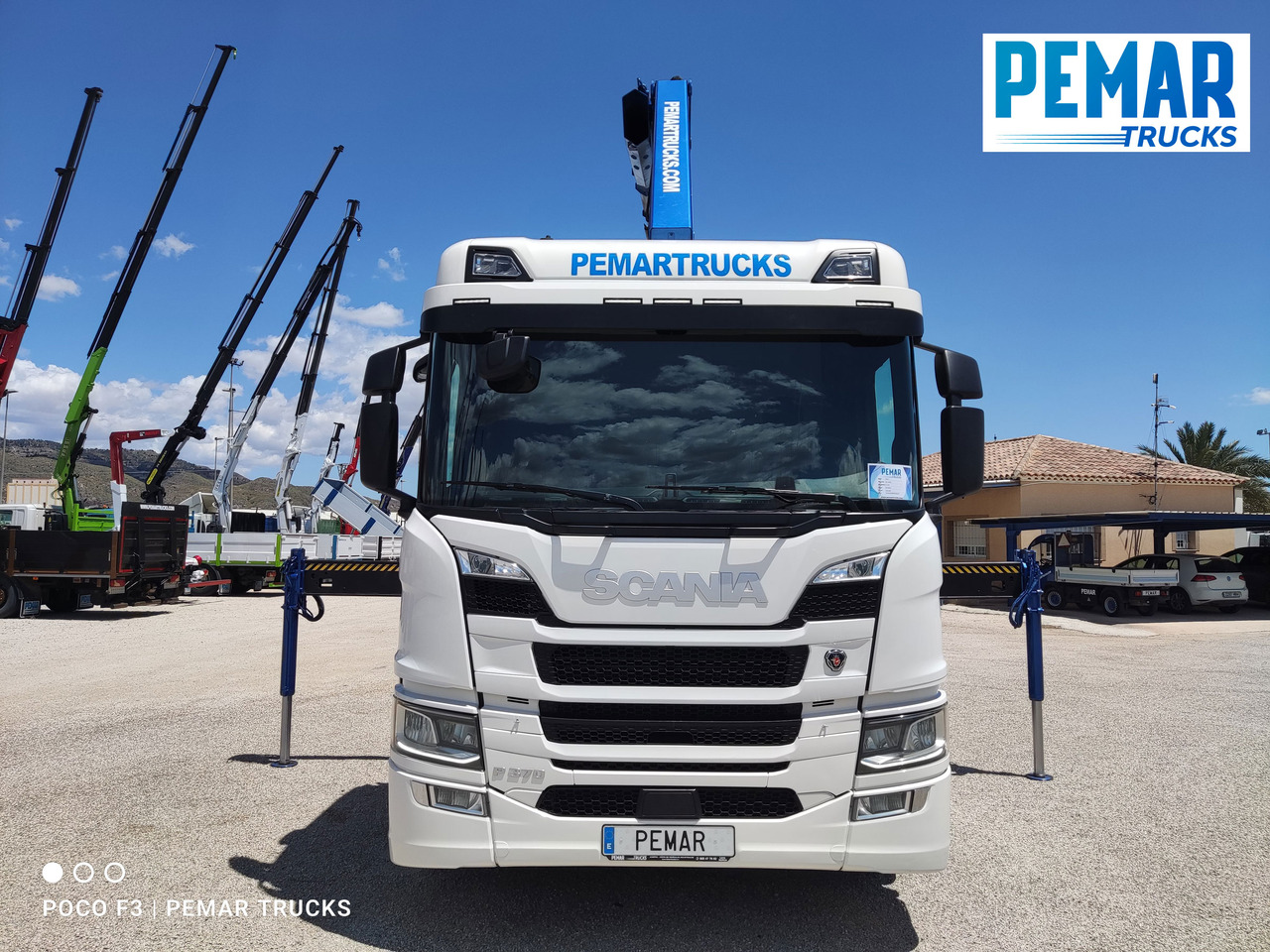 SCANIA P 370 GRUA CAJA FIJA 18T - Truk derek: gambar 2 SCANIA P 370 GRUA CAJA FIJA 18T - Truk derek: gambar 2