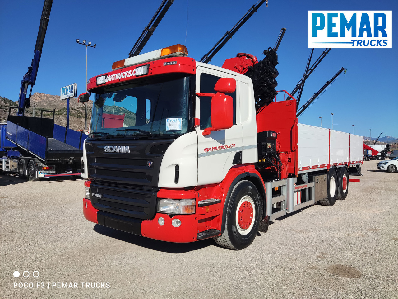 SCANIA P 400 6X2 GRUA CAJA FIJA - Truk derek: gambar 2 SCANIA P 400 6X2 GRUA CAJA FIJA - Truk derek: gambar 2