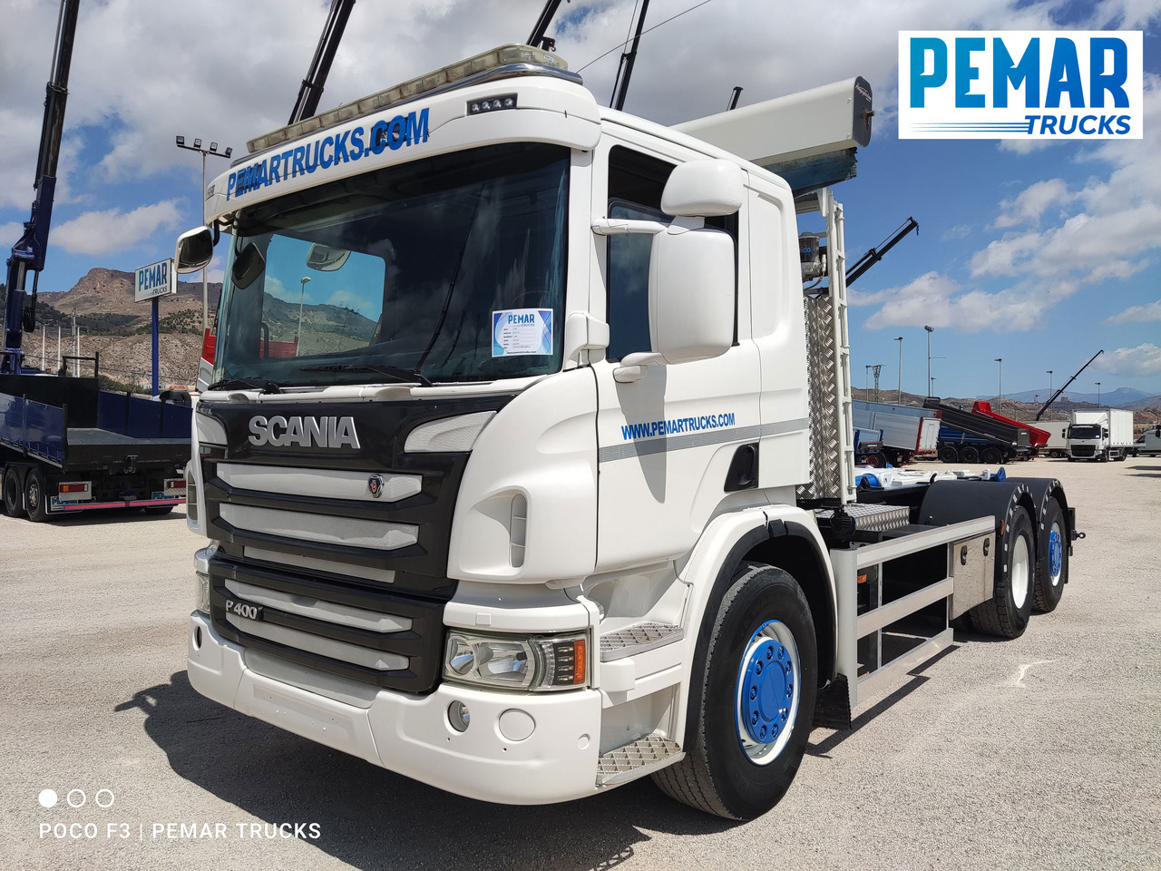 SCANIA P 400 6X2 MULTILIFT EURO 5 - Pengangkut kontainer/ Container truck: gambar 2 SCANIA P 400 6X2 MULTILIFT EURO 5 - Pengangkut kontainer/ Container truck: gambar 2