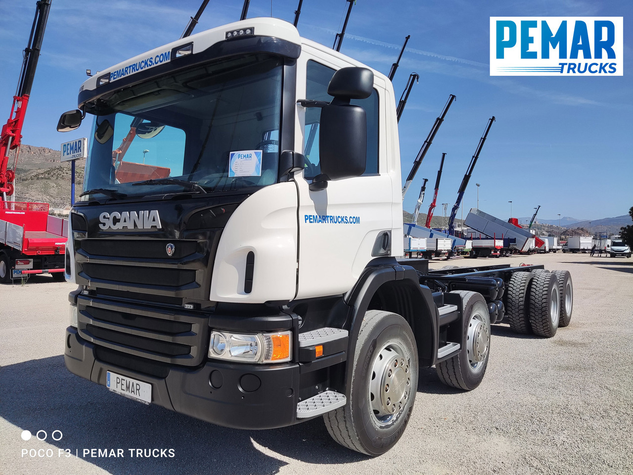 SCANIA P 410 8X4 CHASIS EURO 6 - Truk sasis: gambar 1 SCANIA P 410 8X4 CHASIS EURO 6 - Truk sasis: gambar 1