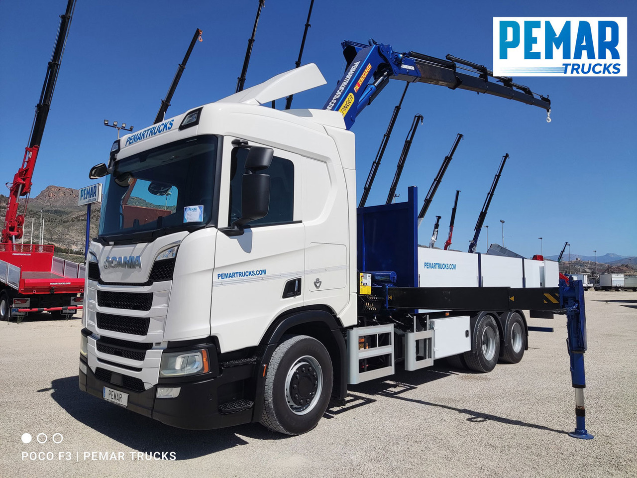 SCANIA R 520 6X2 GRUA CAJA FIJA - Truk derek: gambar 1 SCANIA R 520 6X2 GRUA CAJA FIJA - Truk derek: gambar 1
