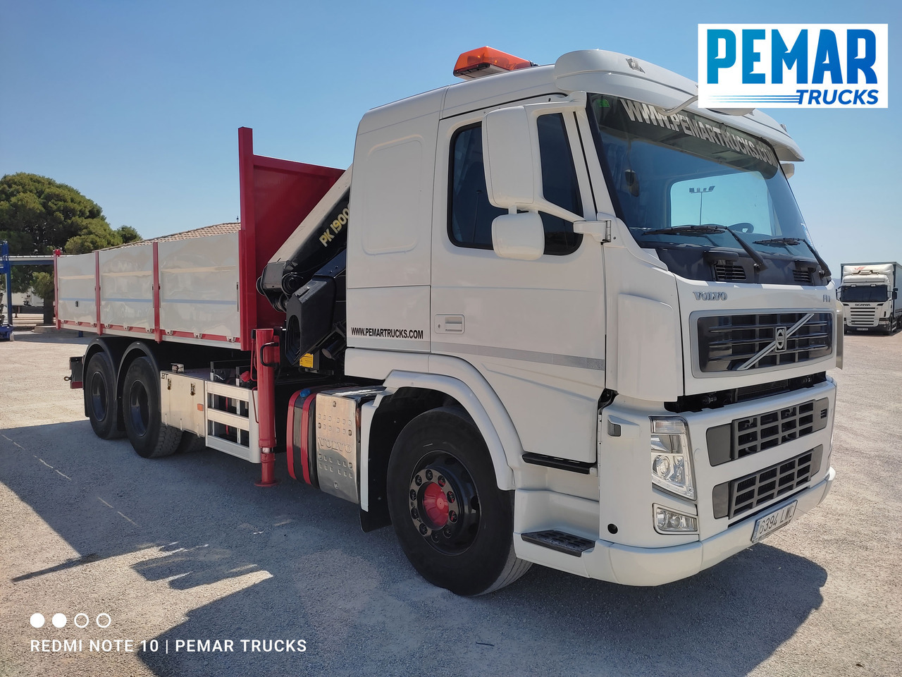 VOLVO FM 440 6X4 GRUA BASCULANTE - Truk jungkit, Truk derek: gambar 4 VOLVO FM 440 6X4 GRUA BASCULANTE - Truk jungkit, Truk derek: gambar 4