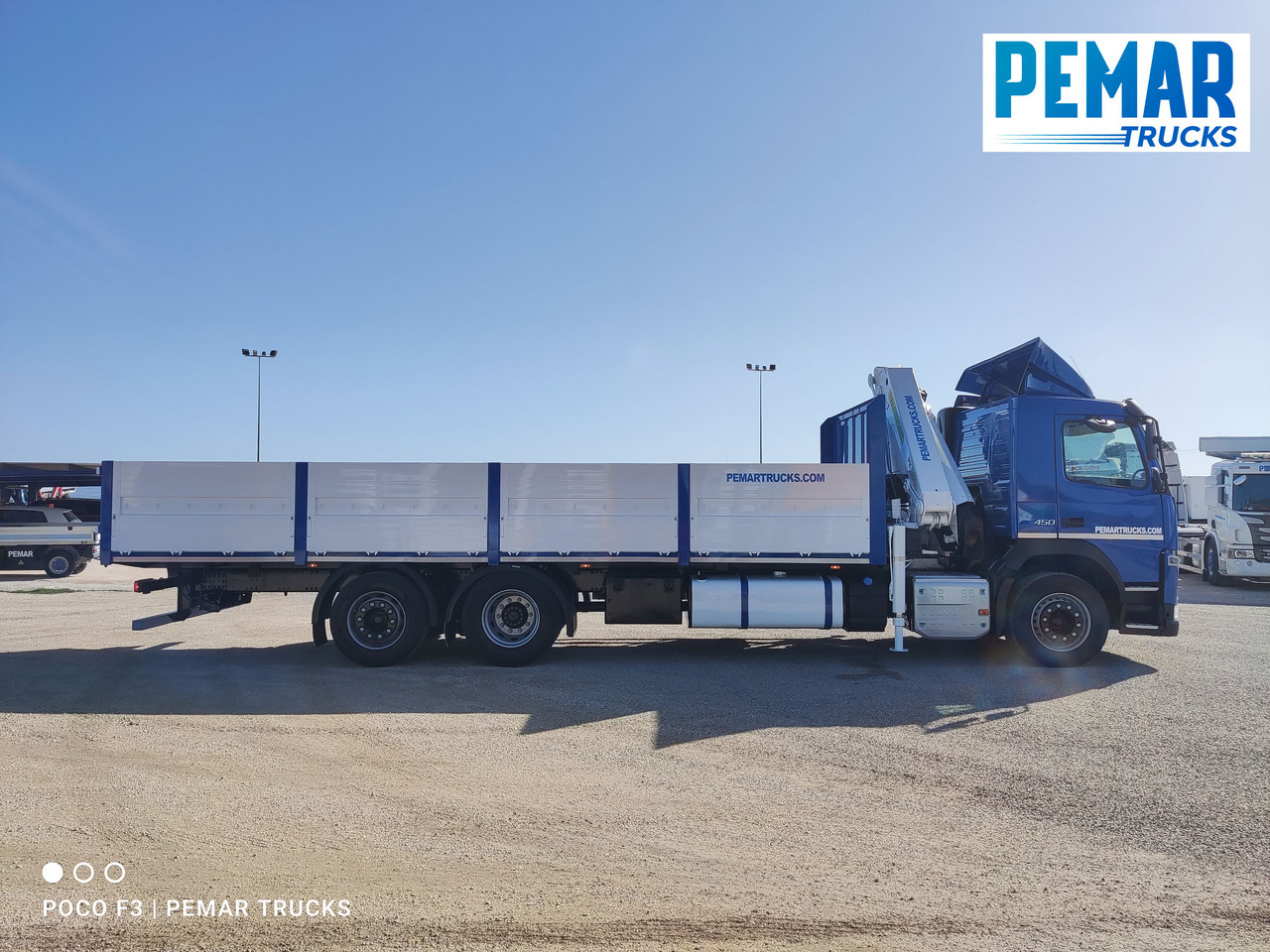 VOLVO FM 450 6X2 GRUA CAJA FIJA EURO 6 - Truk flatbed, Truk derek: gambar 5 VOLVO FM 450 6X2 GRUA CAJA FIJA EURO 6 - Truk flatbed, Truk derek: gambar 5